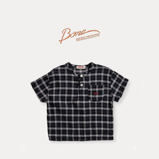 《予約》Multi Check Shirt / Boneoune