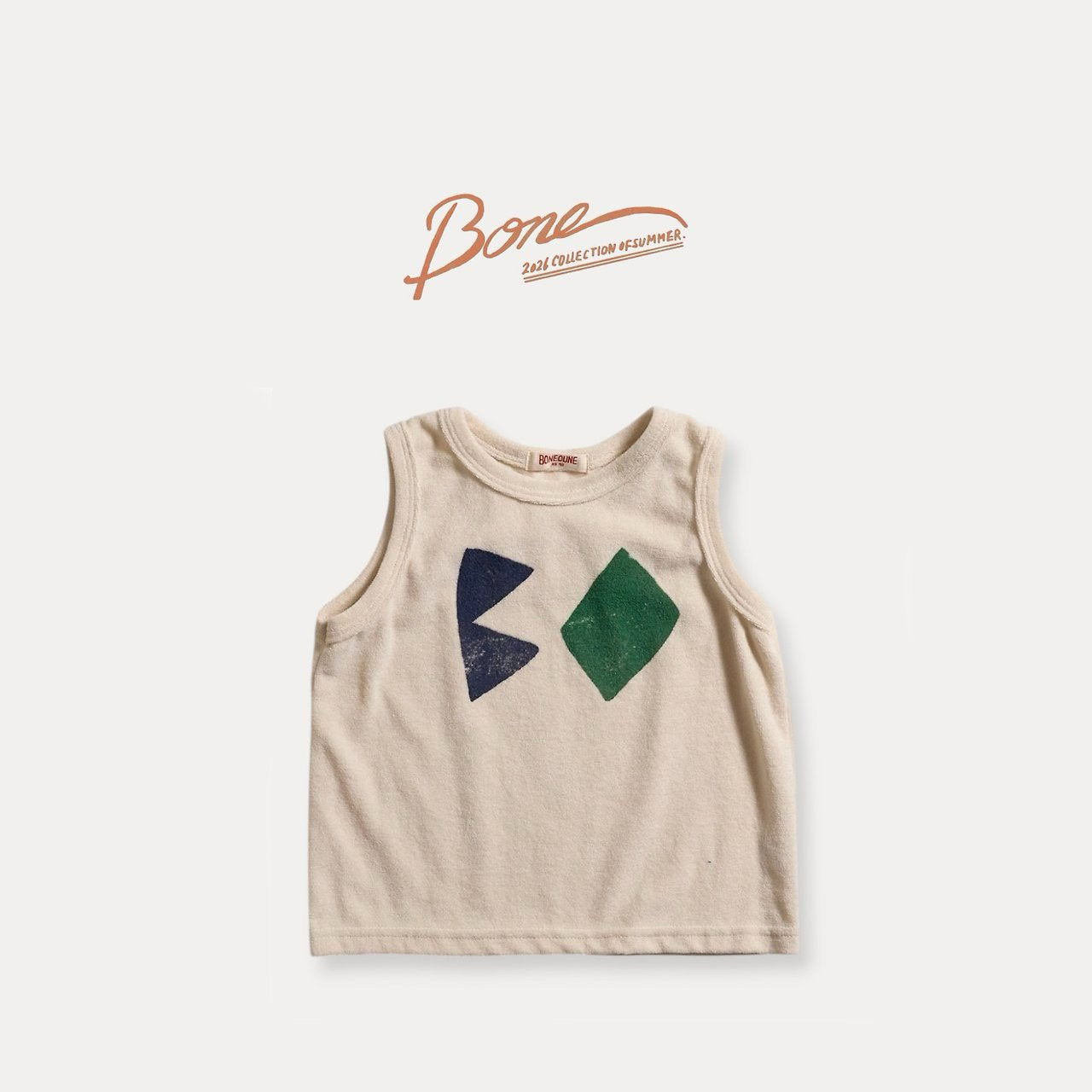 《予約》Bone Terry Sleeveless / Boneoune