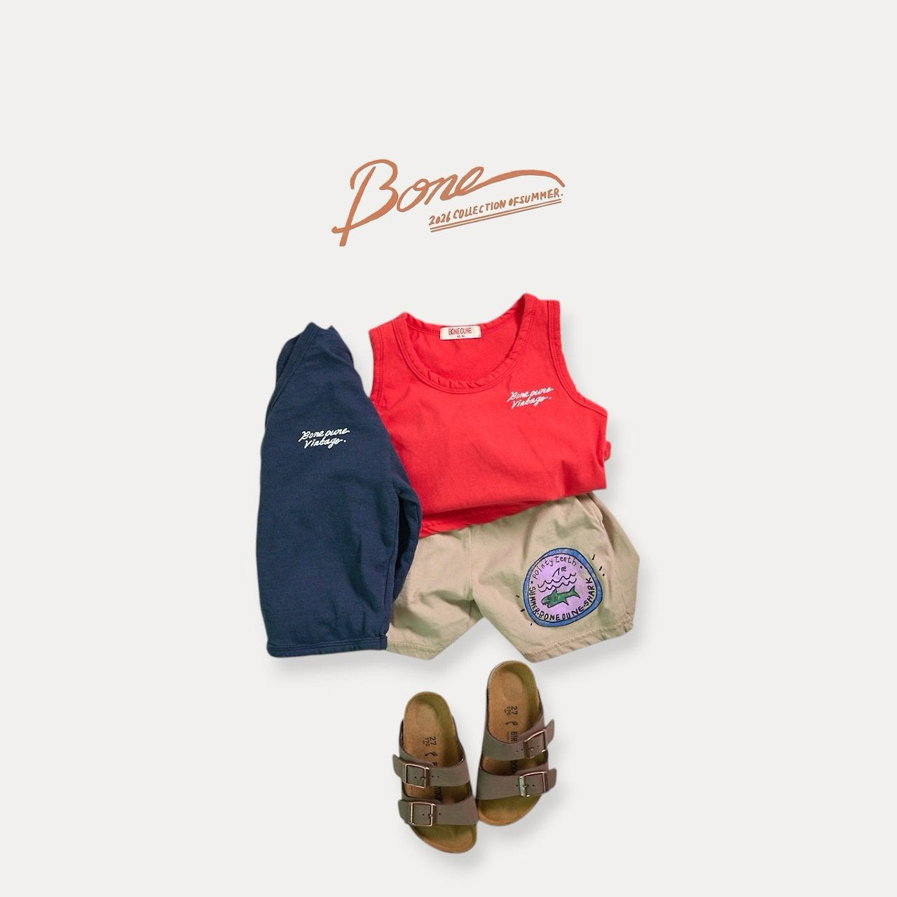 《予約》Shark Shorts / Boneoune