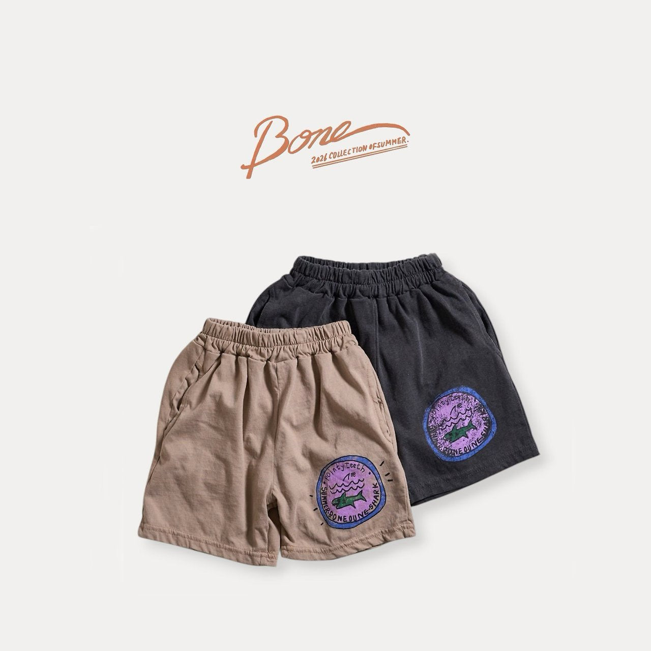 《予約》Shark Shorts / Boneoune