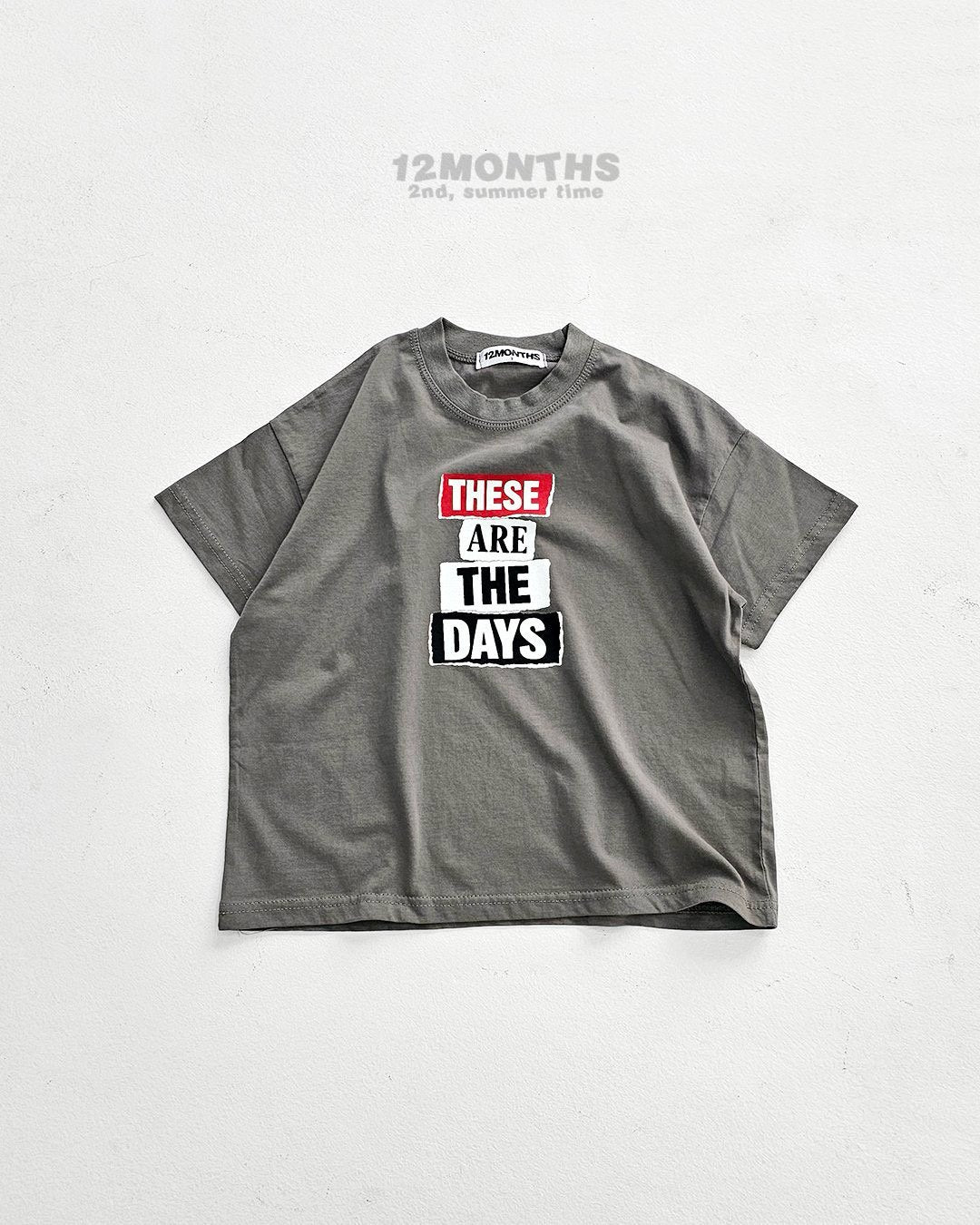 《予約》Days Tee / 12months