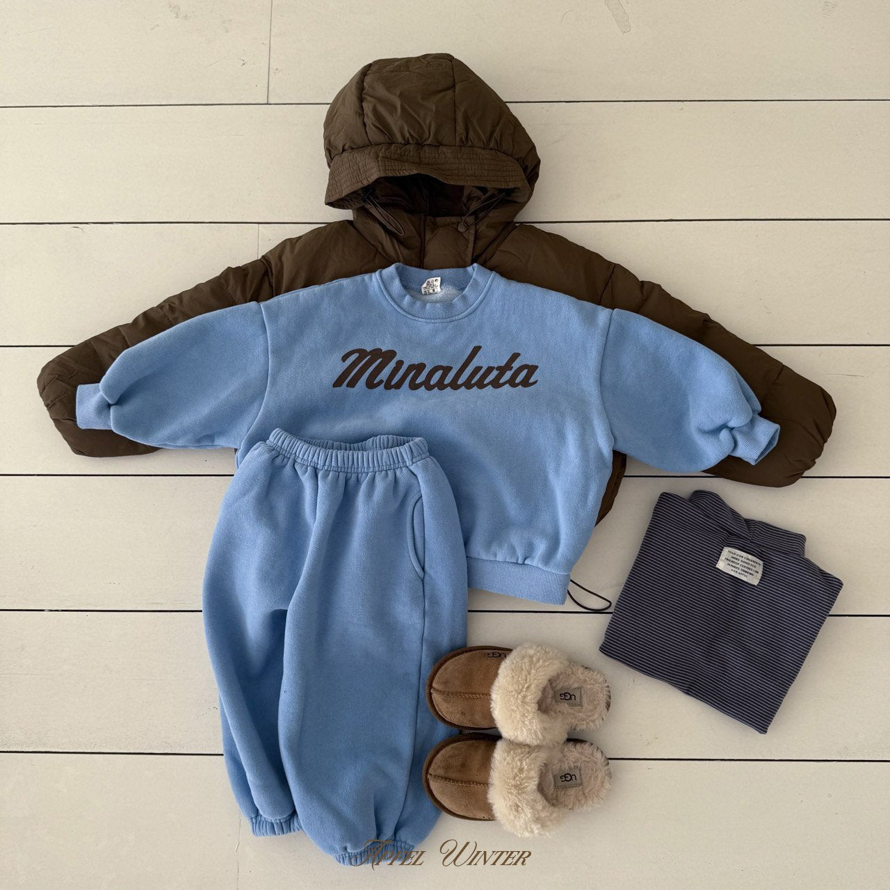 《予約》Pudding Jogger Pants / APFEL