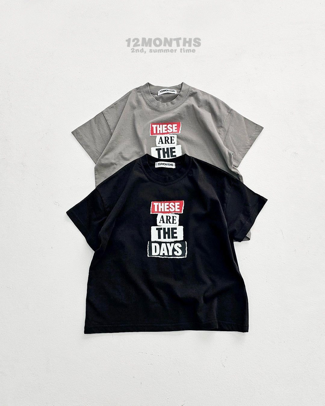 《予約》Days Tee / 12months
