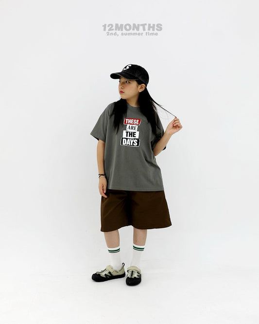 《予約》Days Tee / 12months