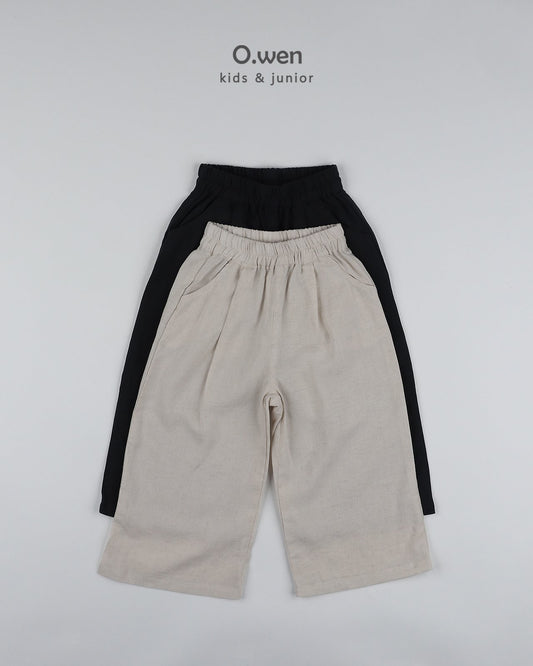 《予約》Soft Linen Pants  / O.wen