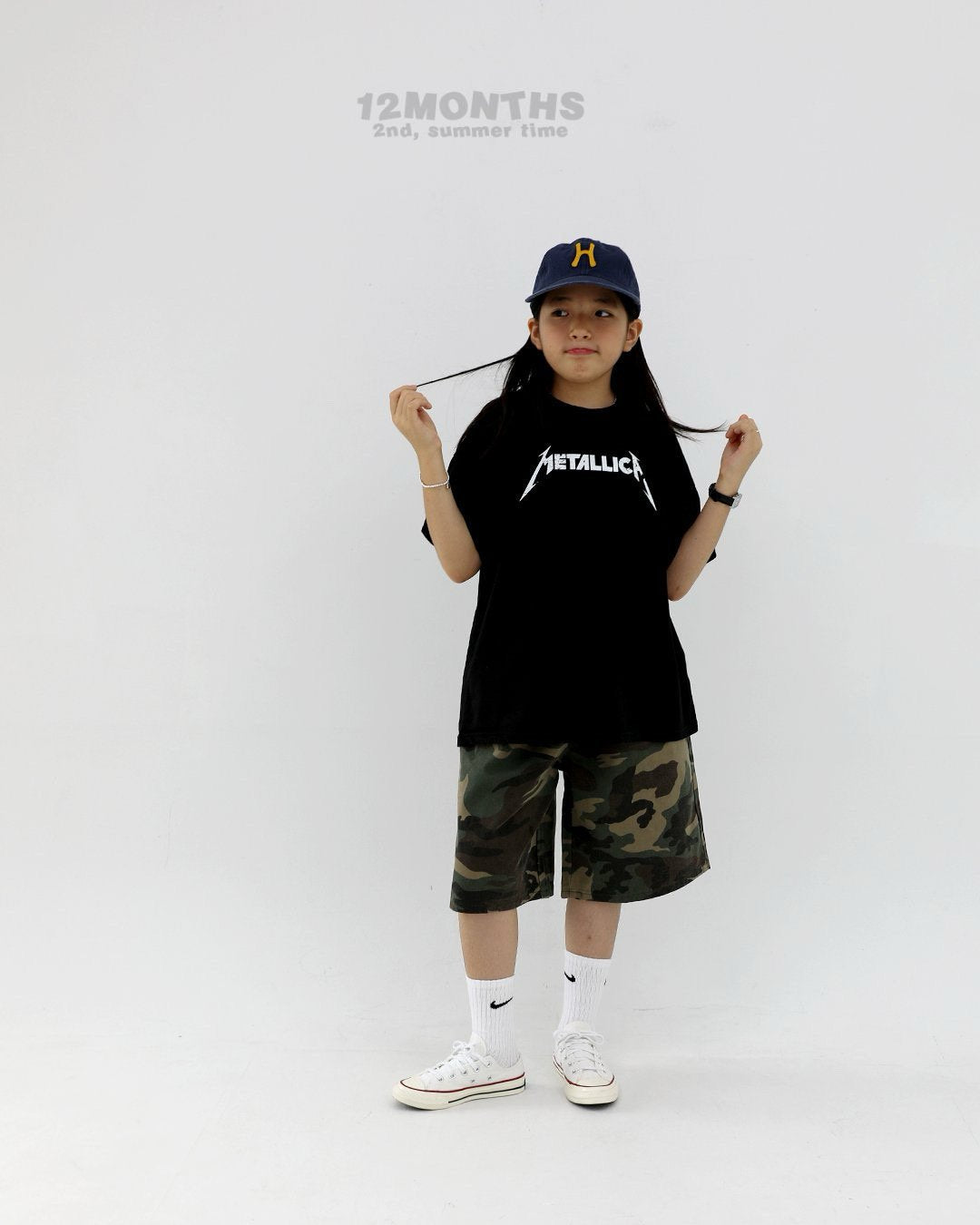 《予約》Metallic Tee / 12months