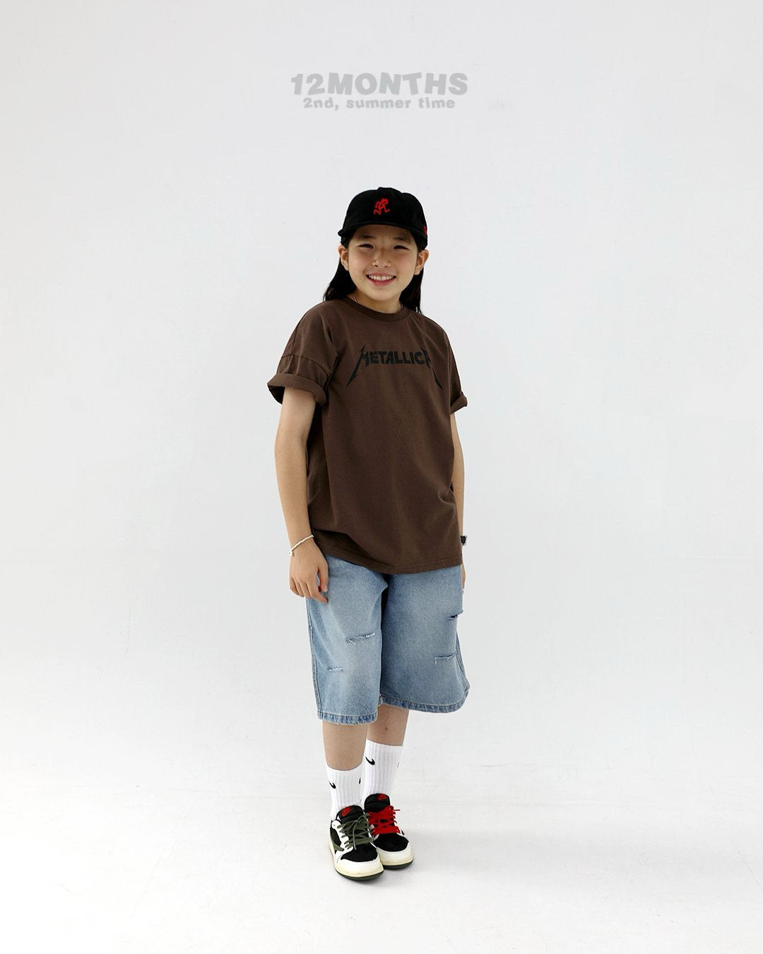 《予約》Metallic Tee / 12months