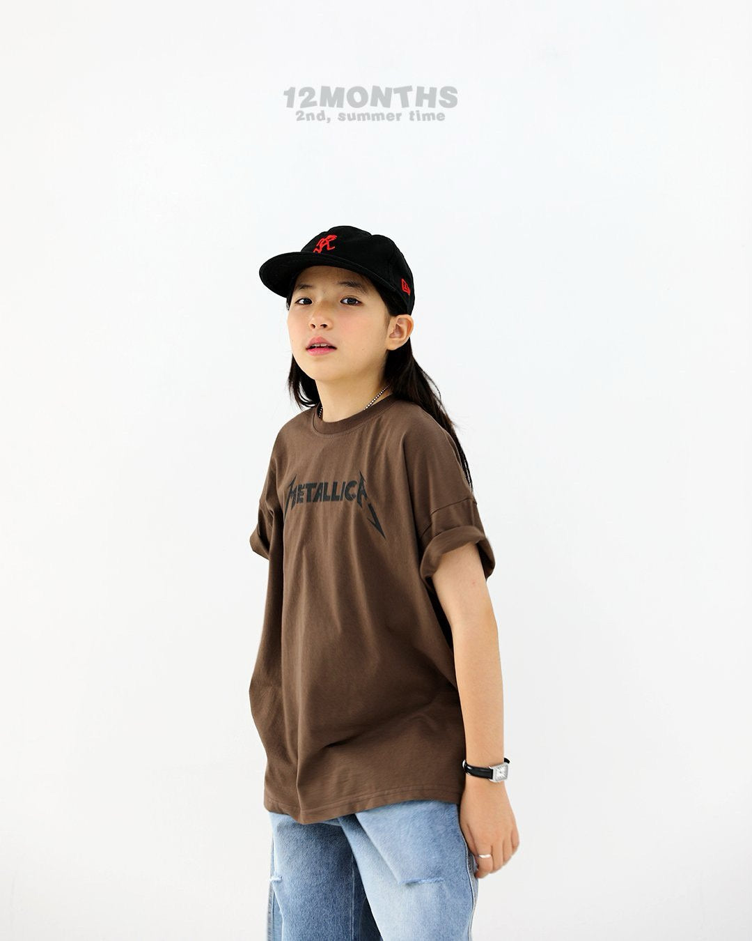 《予約》Metallic Tee / 12months