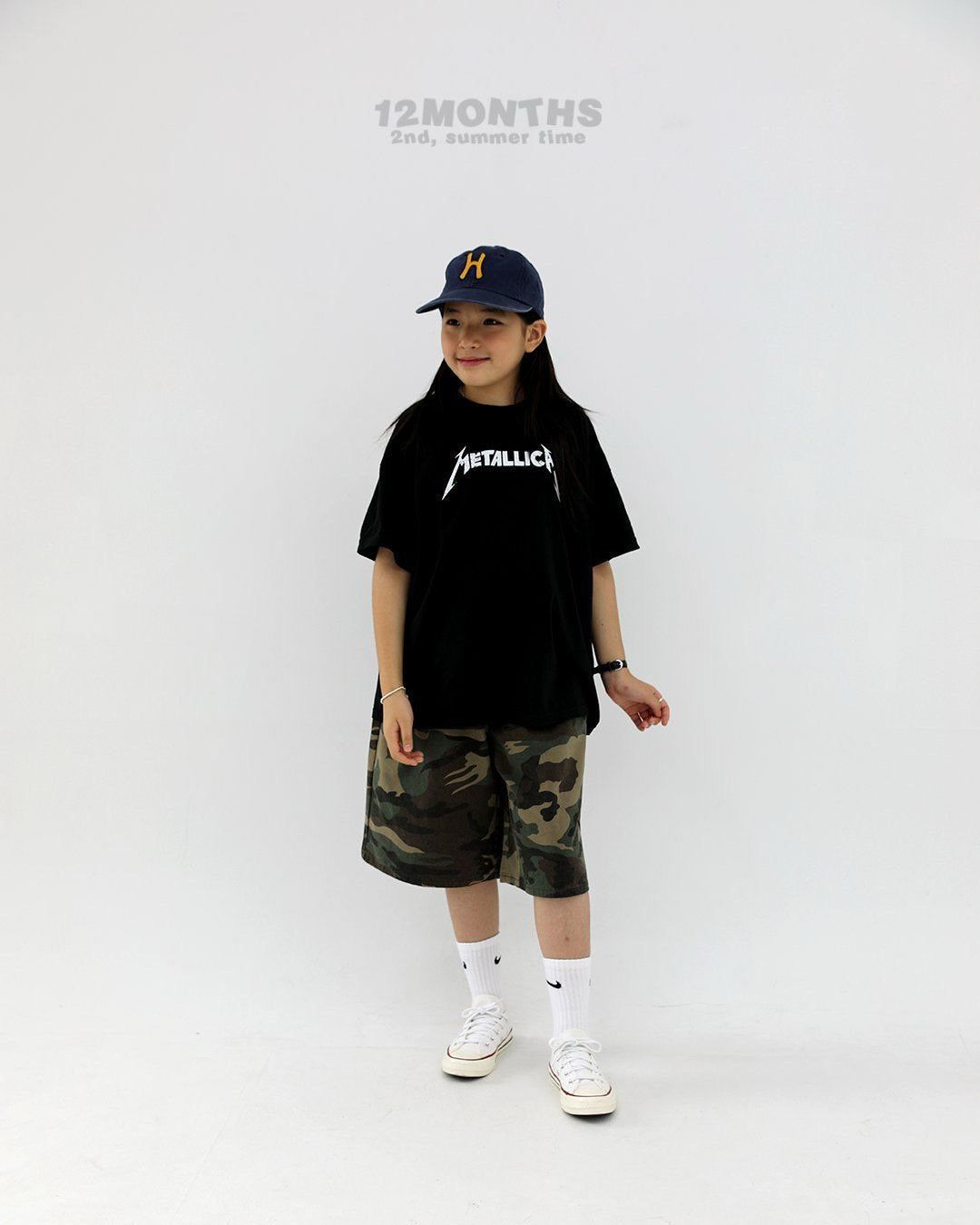 《予約》Metallic Tee / 12months