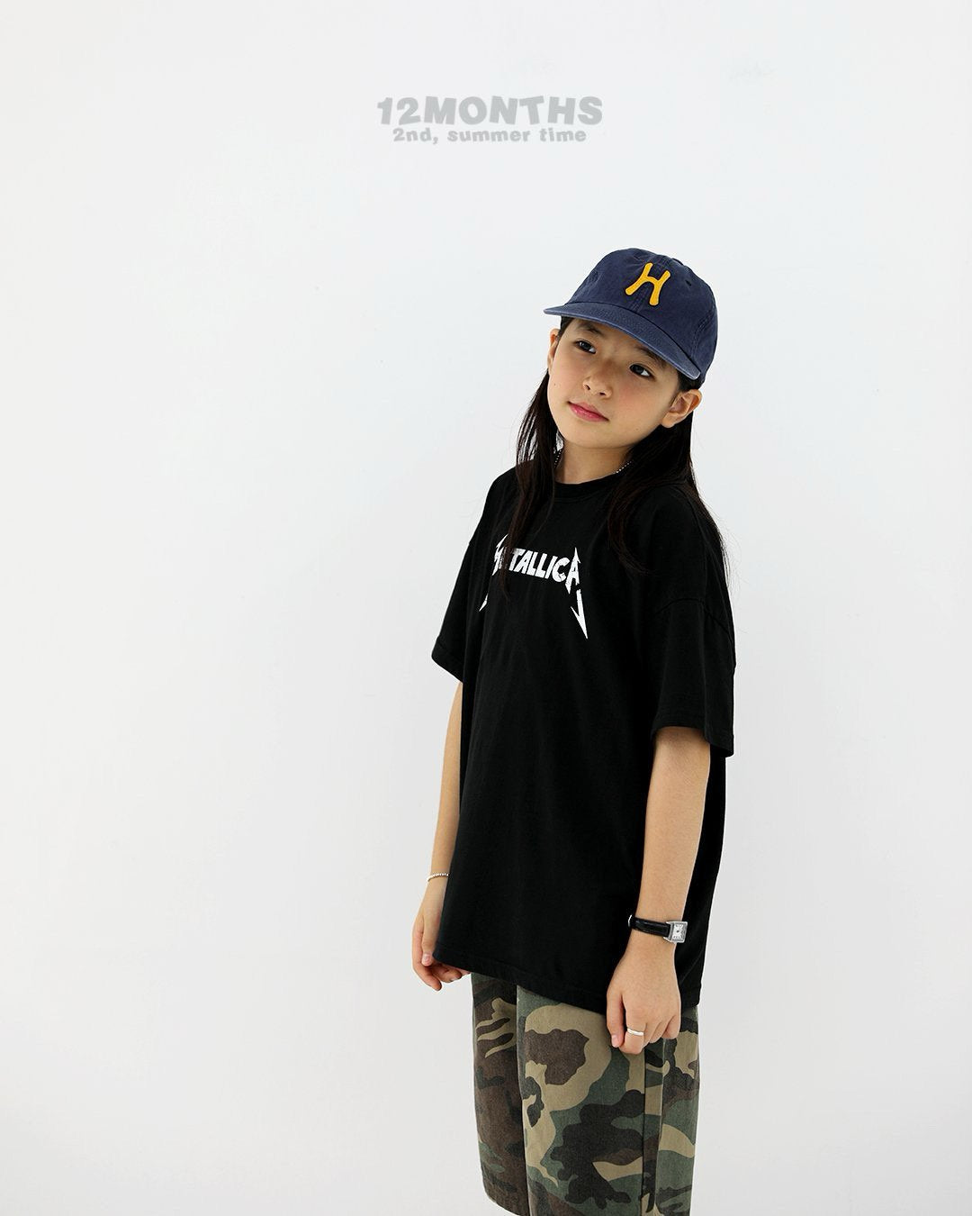 《予約》Metallic Tee / 12months