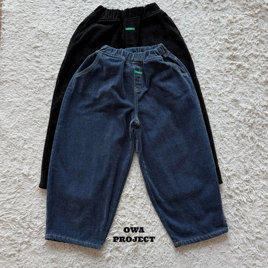 《予約》Velvet Denim Pants / OWA PROJECT