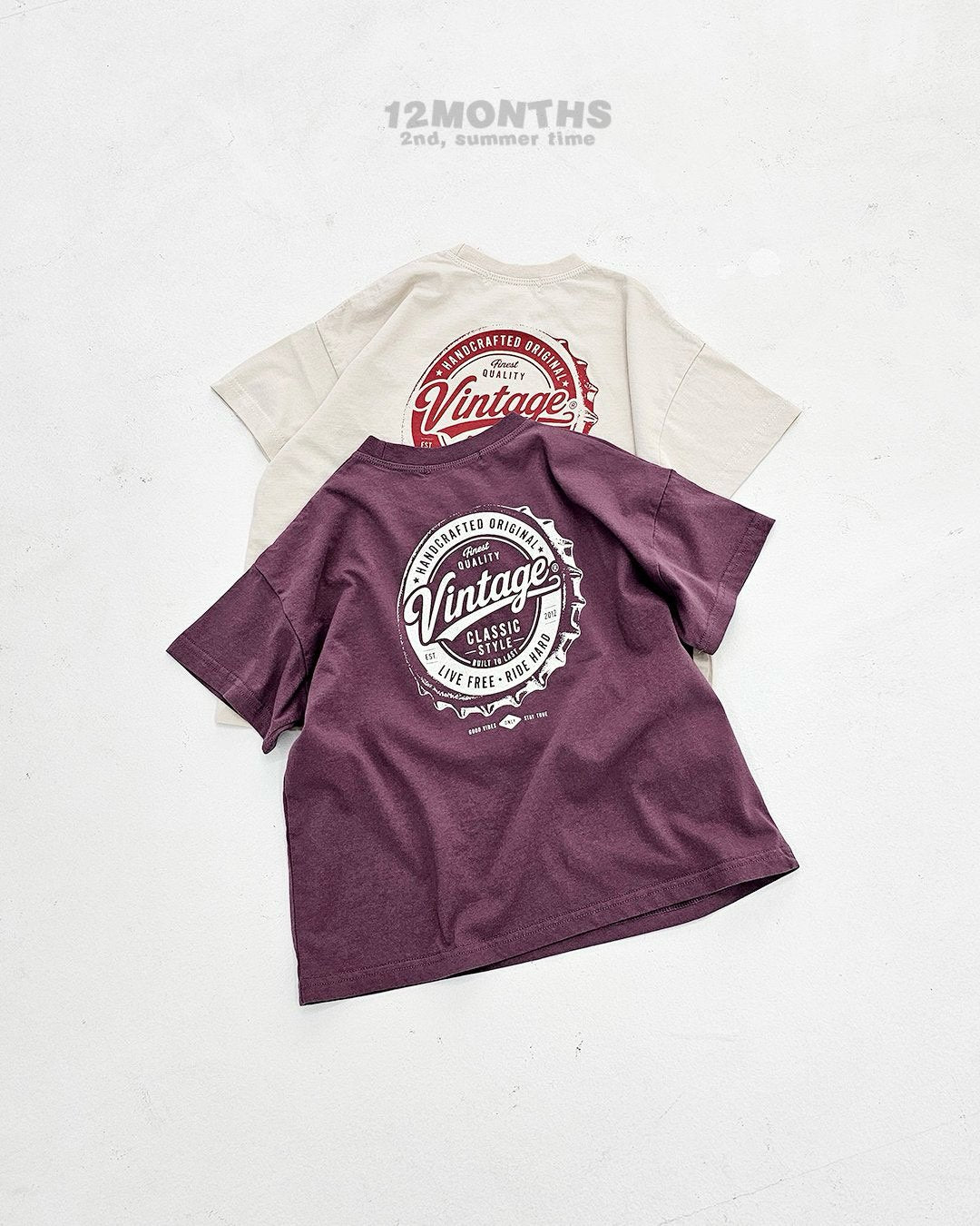 《予約》Vintage Tee / 12months