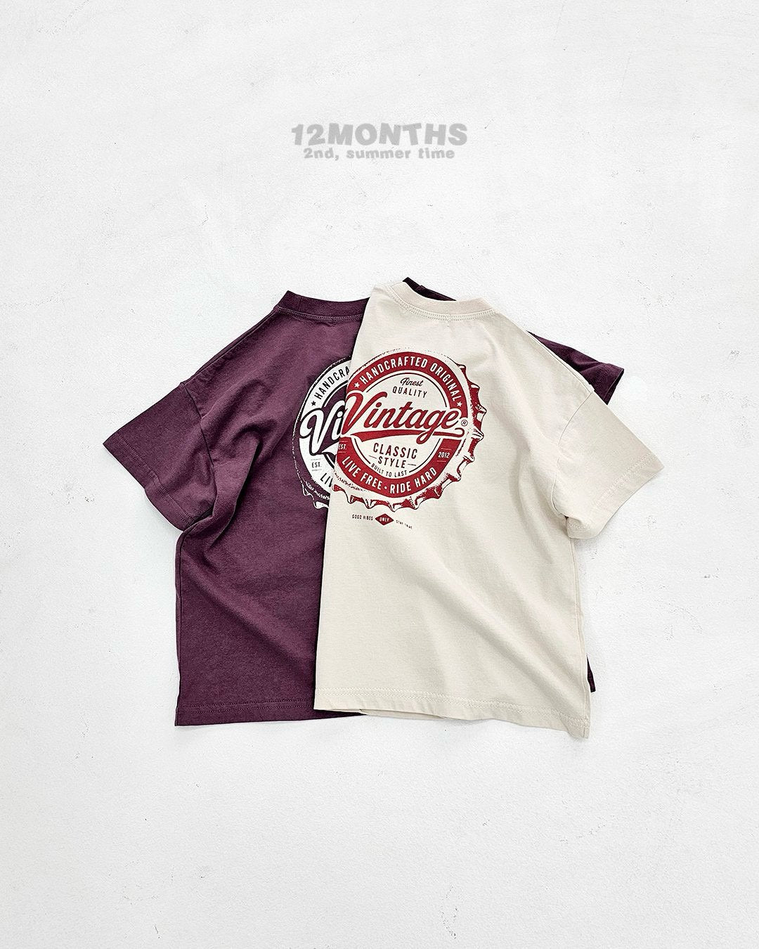 《予約》Vintage Tee / 12months
