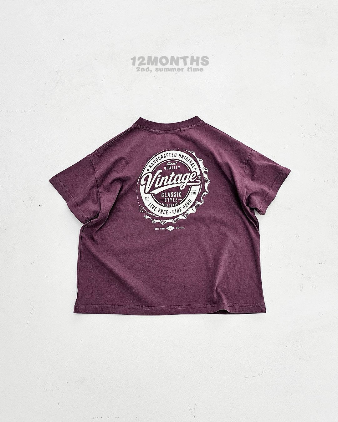 《予約》Vintage Tee / 12months
