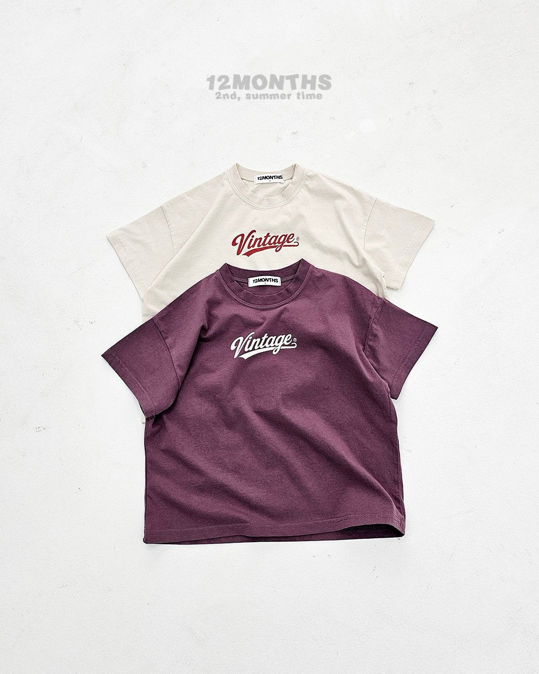 《予約》Vintage Tee / 12months