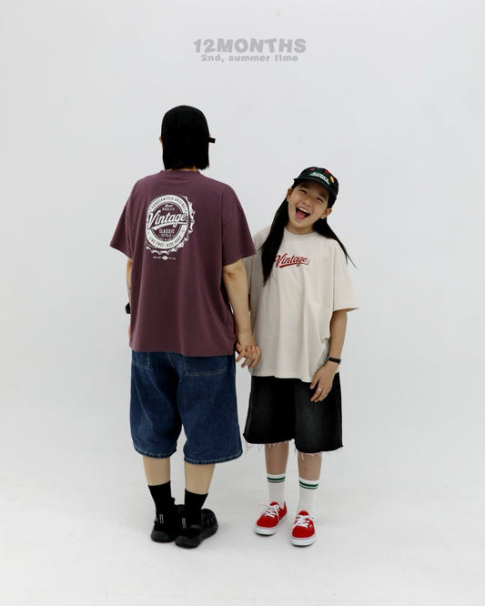 《予約》Vintage Tee / 12months