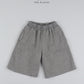 《予約》Curve Line Bermuda Pants / O.wen