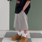 《予約》Curve Line Bermuda Pants / O.wen