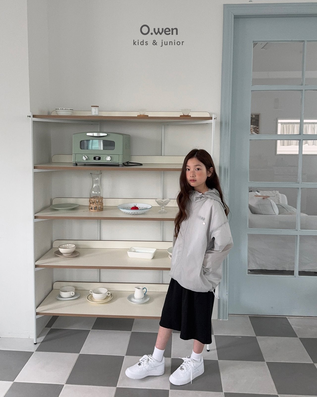 《予約》Curve Line Bermuda Pants / O.wen