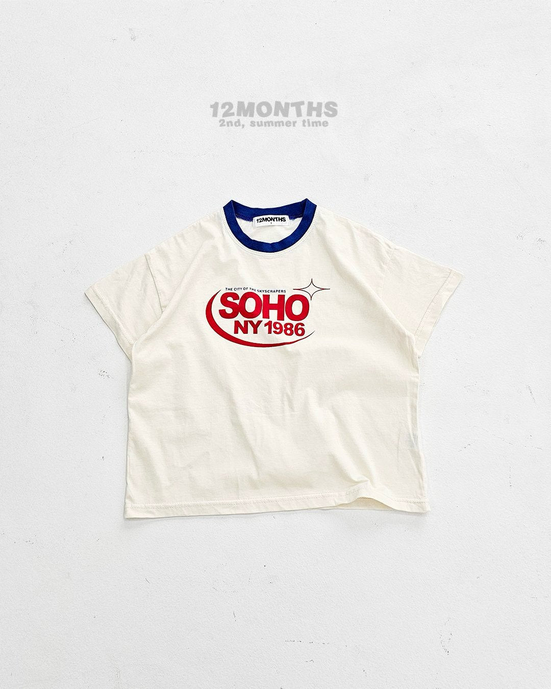 《予約》Soho Tee / 12months