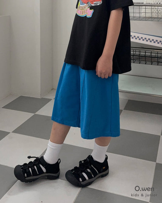 《予約》Curve Line Bermuda Pants / O.wen