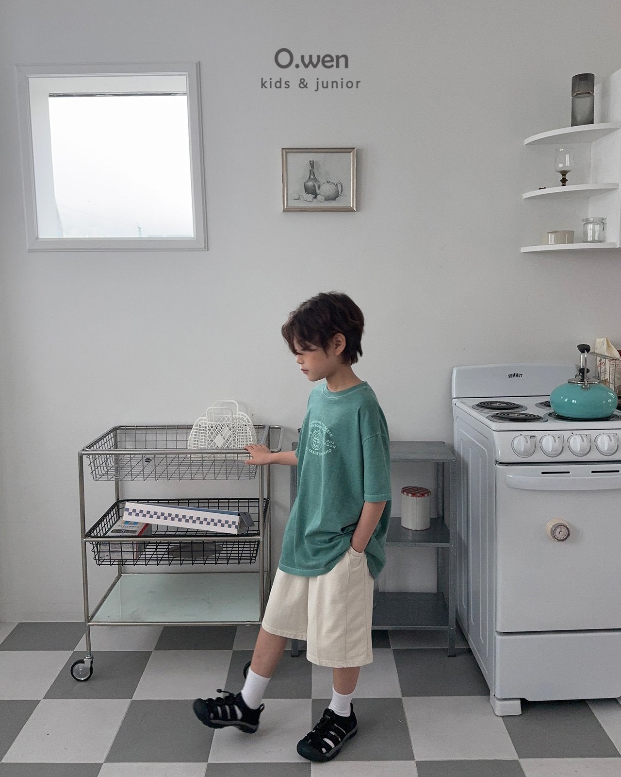 《予約》Cut-out Wide Pants / O.wen