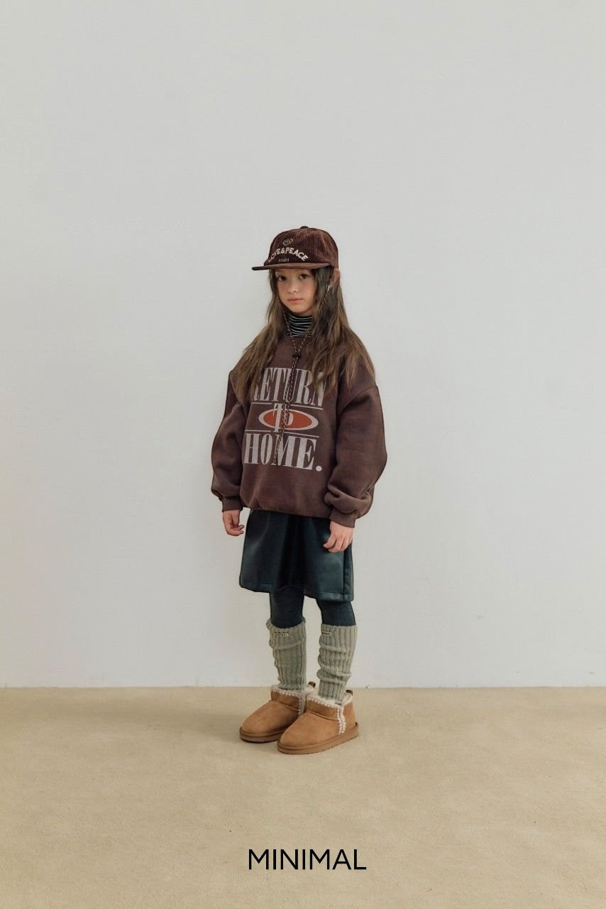 《予約》Simple Leather One-piece / MINIMAL