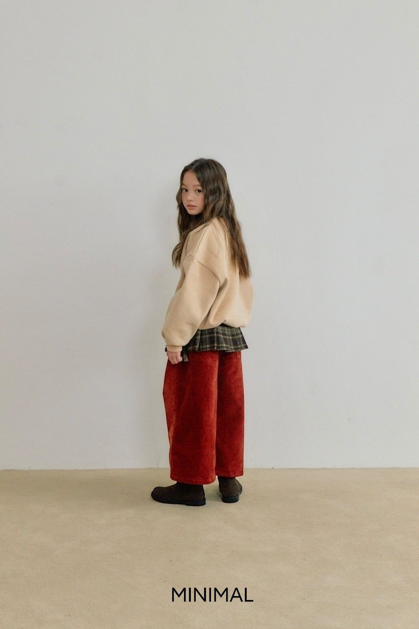 《予約》Check Layered Skirt / MINIMAL