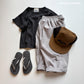 《即納》Simple Color Tee
