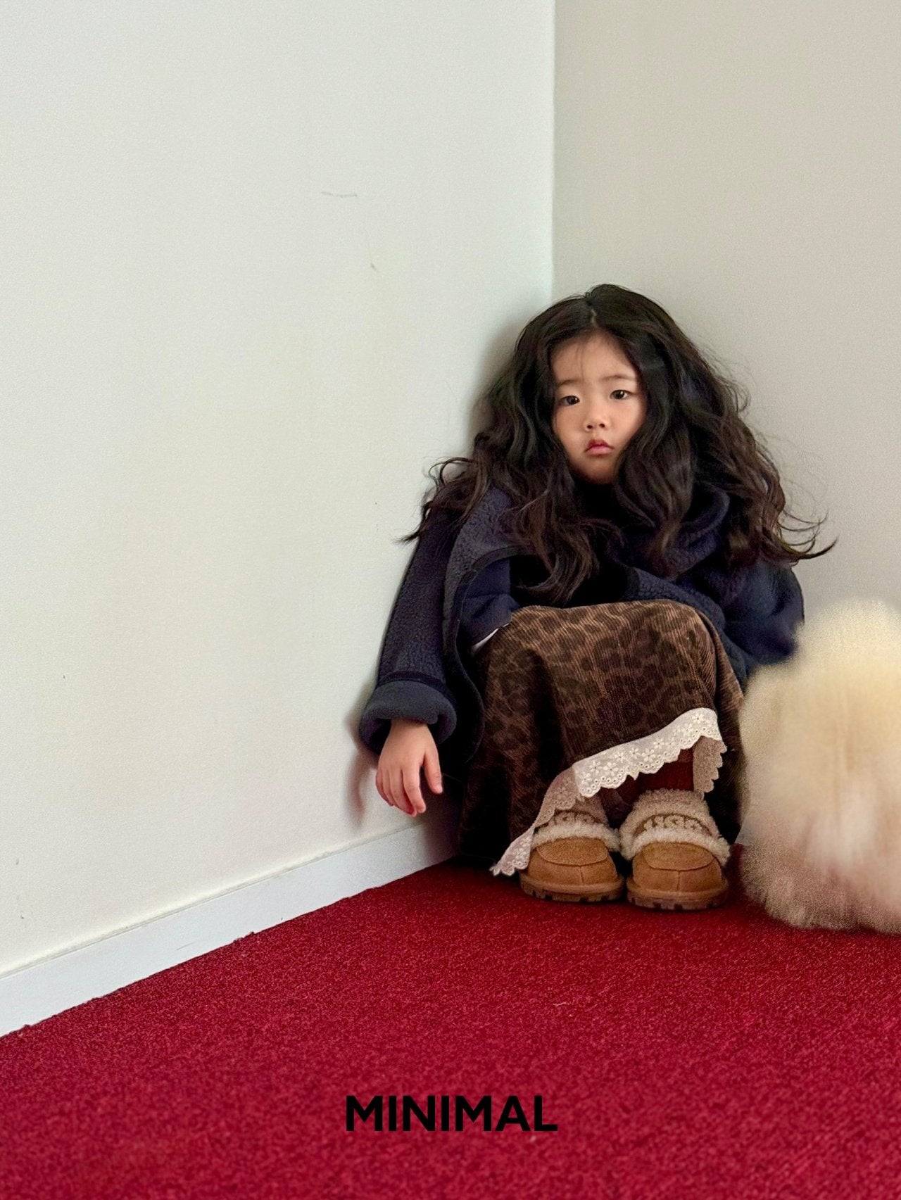 《予約》Leopard Lace Skirt / MINIMAL