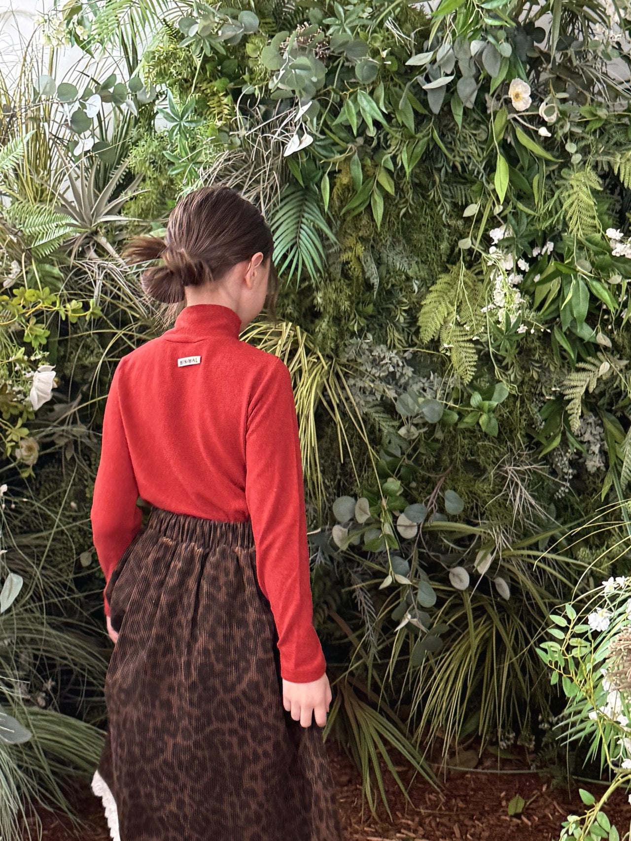 《予約》Leopard Lace Skirt / MINIMAL