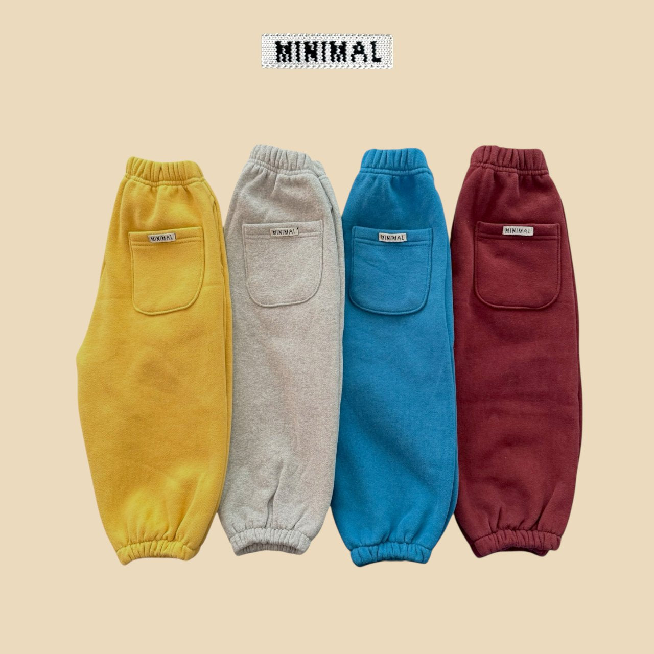 《予約》MNM Color Jogger Pants / MINIMAL（adultまで）
