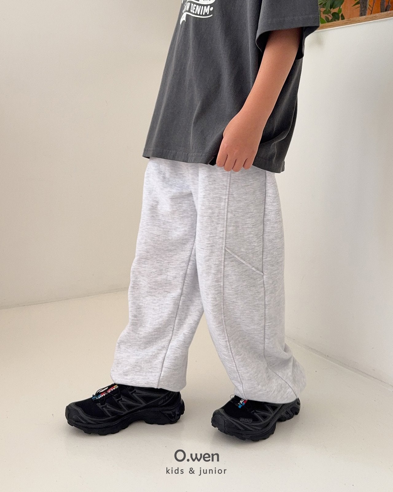 《予約》Cut-out Jogger Pants / O.wen