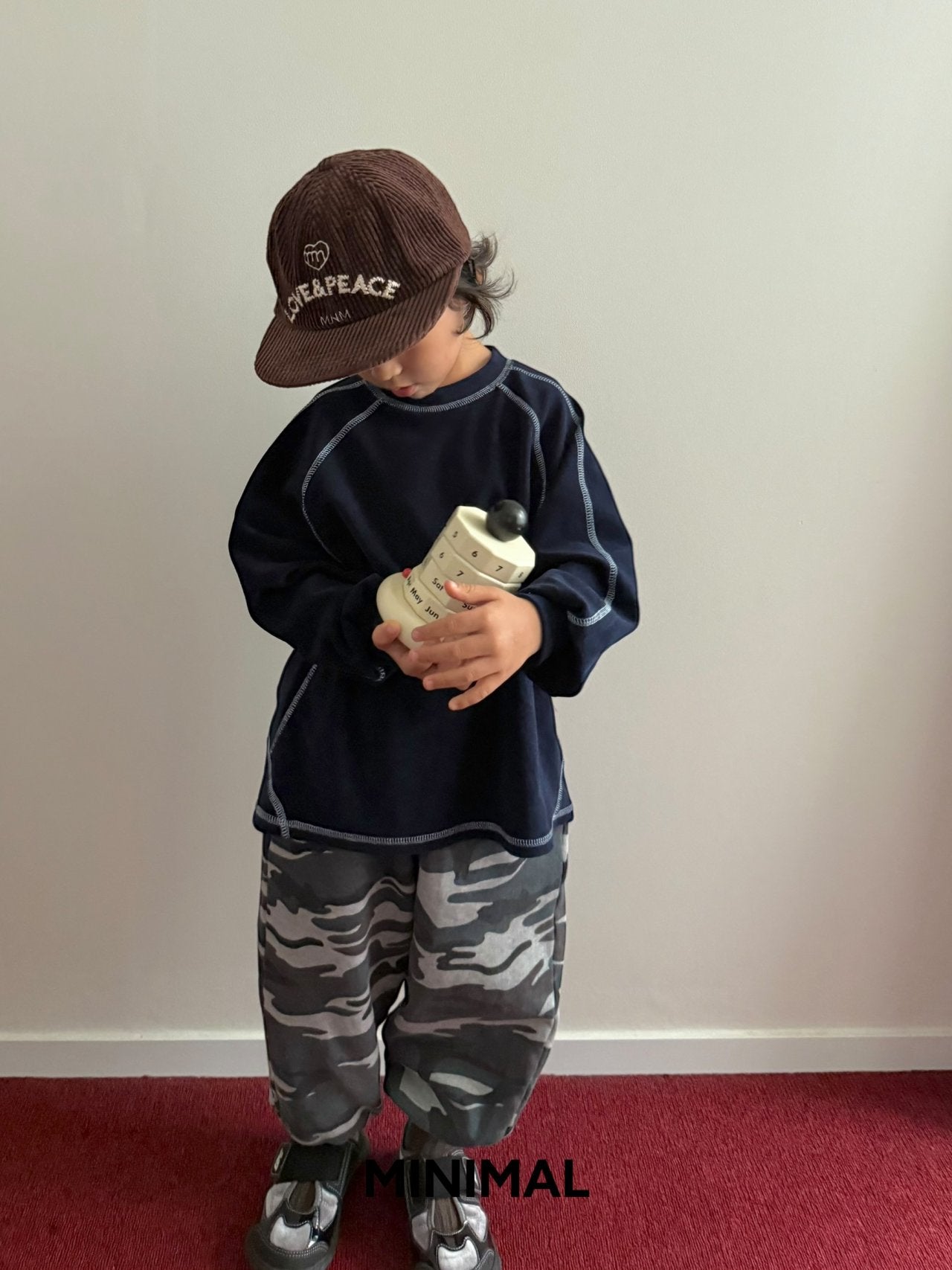 《予約》Soft Camo Jogger Pants / MINIMAL