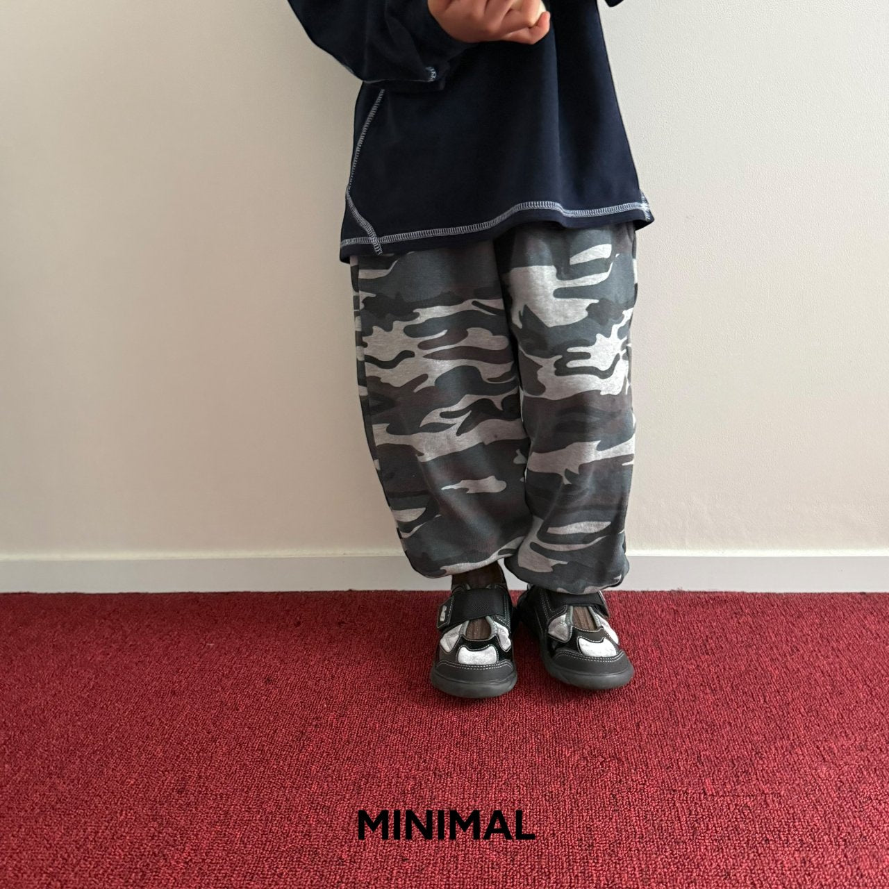 《予約》Soft Camo Jogger Pants / MINIMAL
