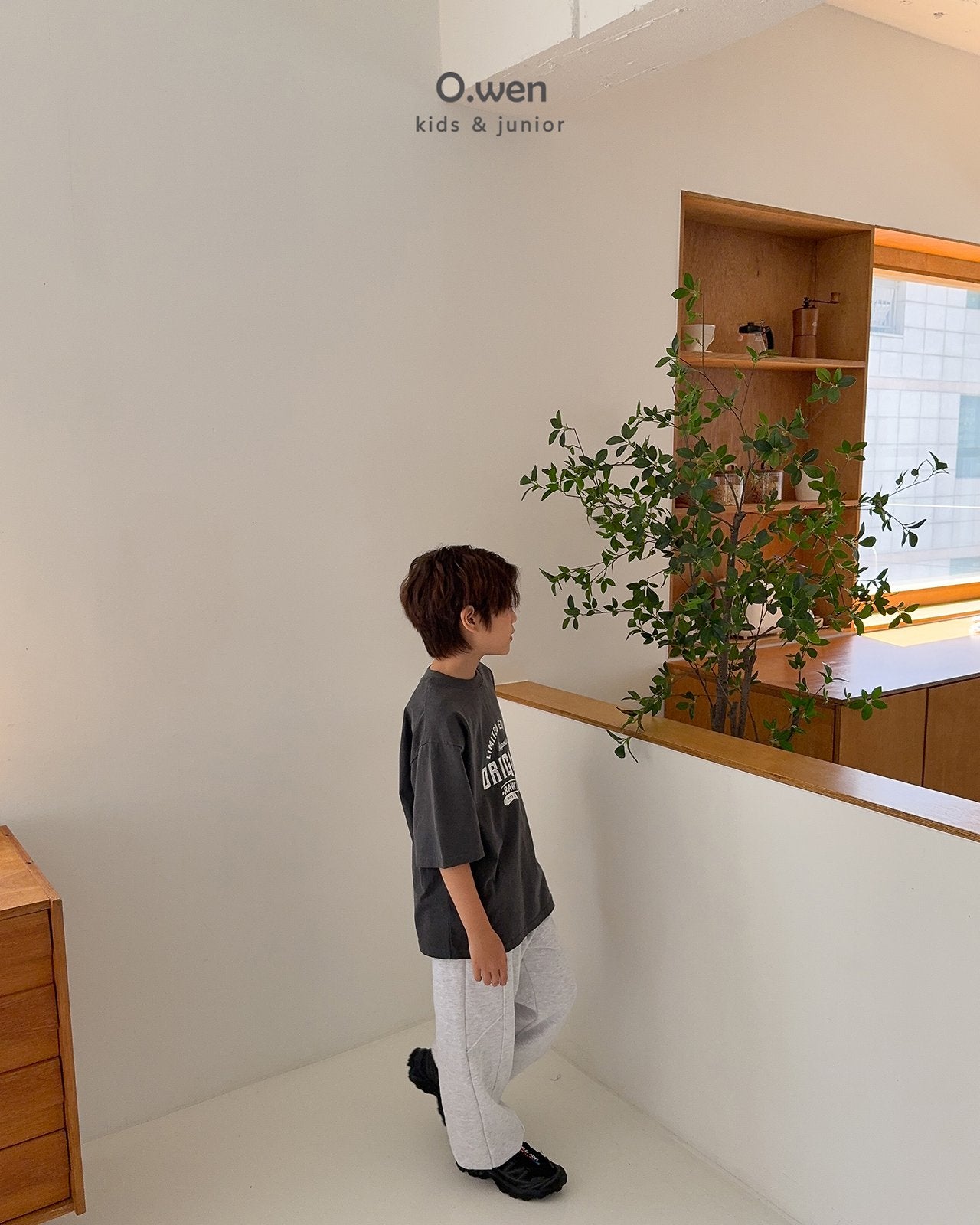 《予約》Cut-out Jogger Pants / O.wen