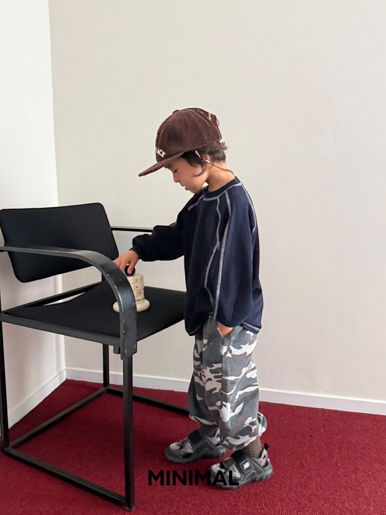 《予約》Soft Camo Jogger Pants / MINIMAL