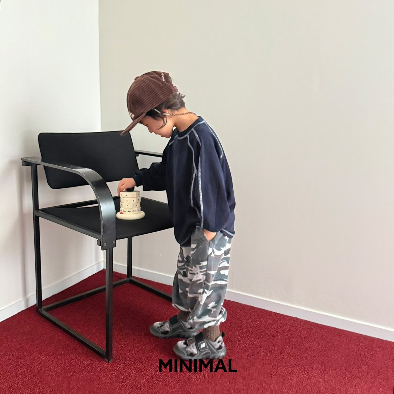 《予約》Soft Camo Jogger Pants / MINIMAL