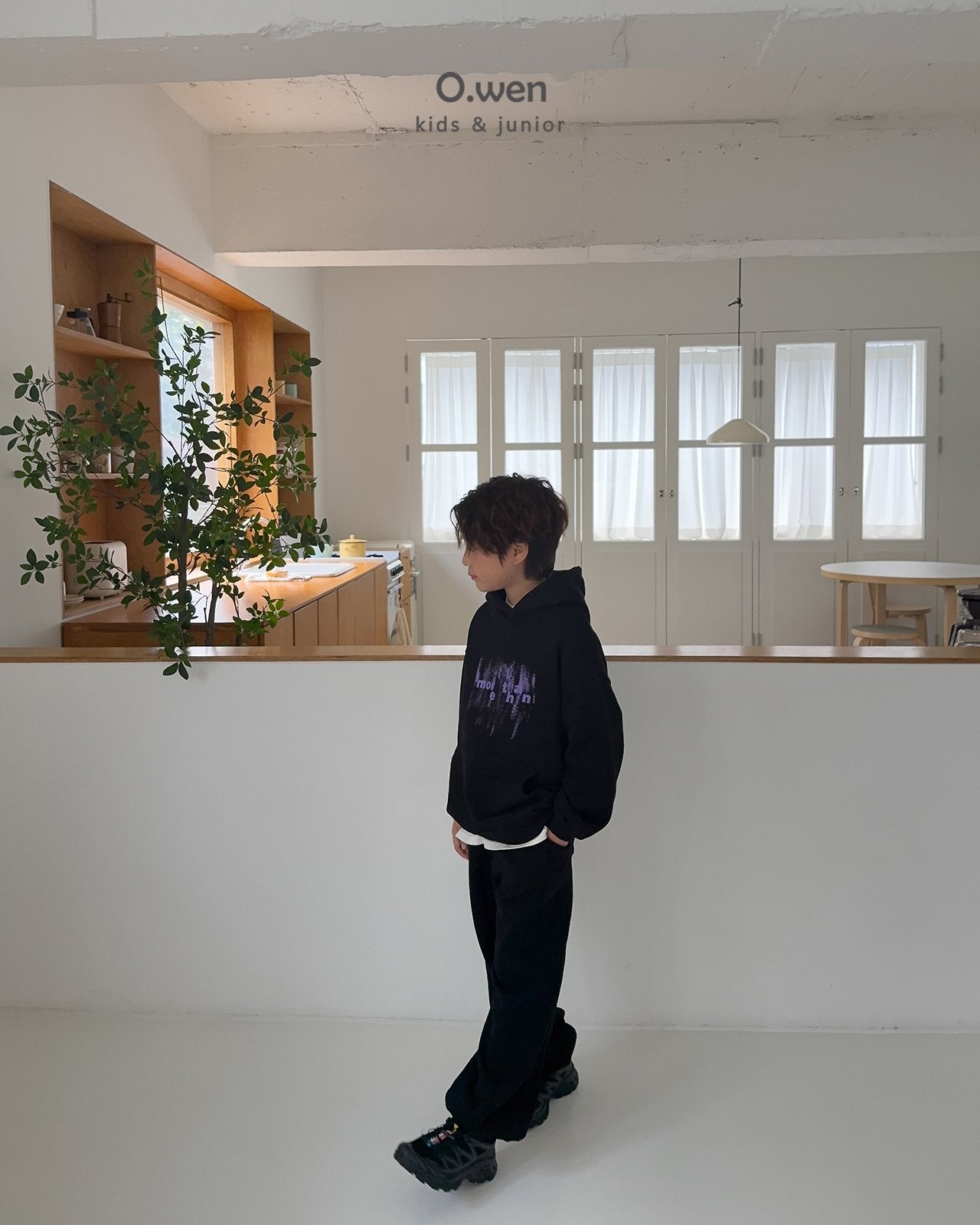 《予約》Cut-out Jogger Pants / O.wen