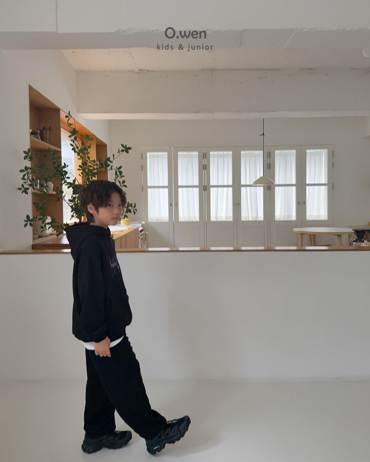 《予約》Cut-out Jogger Pants / O.wen