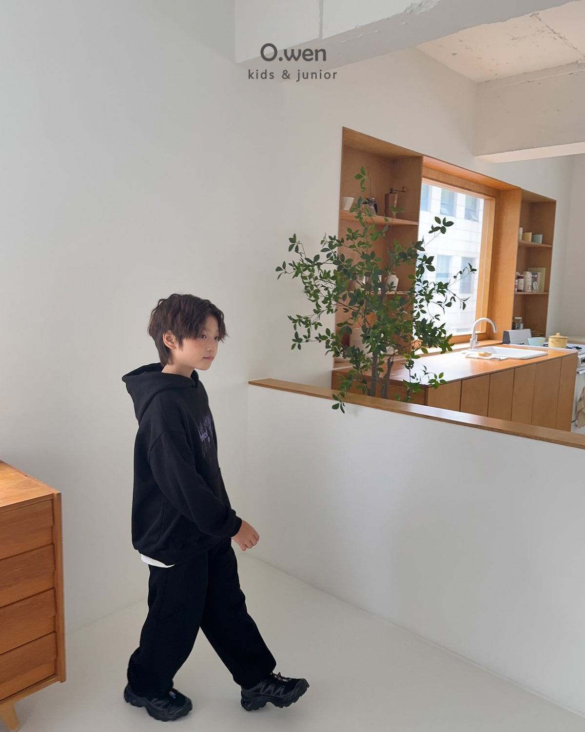 《予約》Cut-out Jogger Pants / O.wen