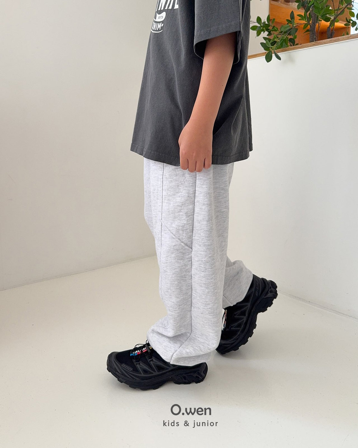 《予約》Cut-out Jogger Pants / O.wen