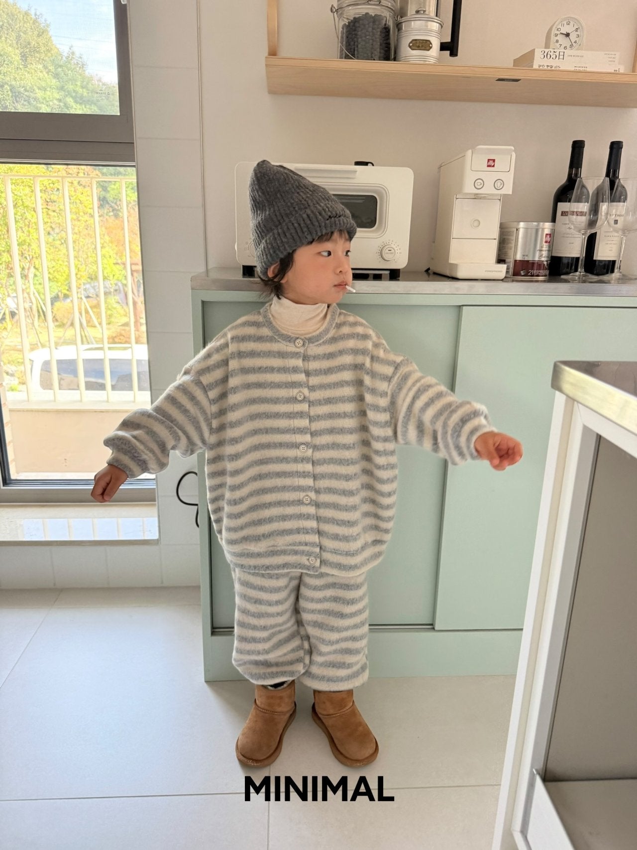 《予約》Hmong Stripe Pants / MINIMAL