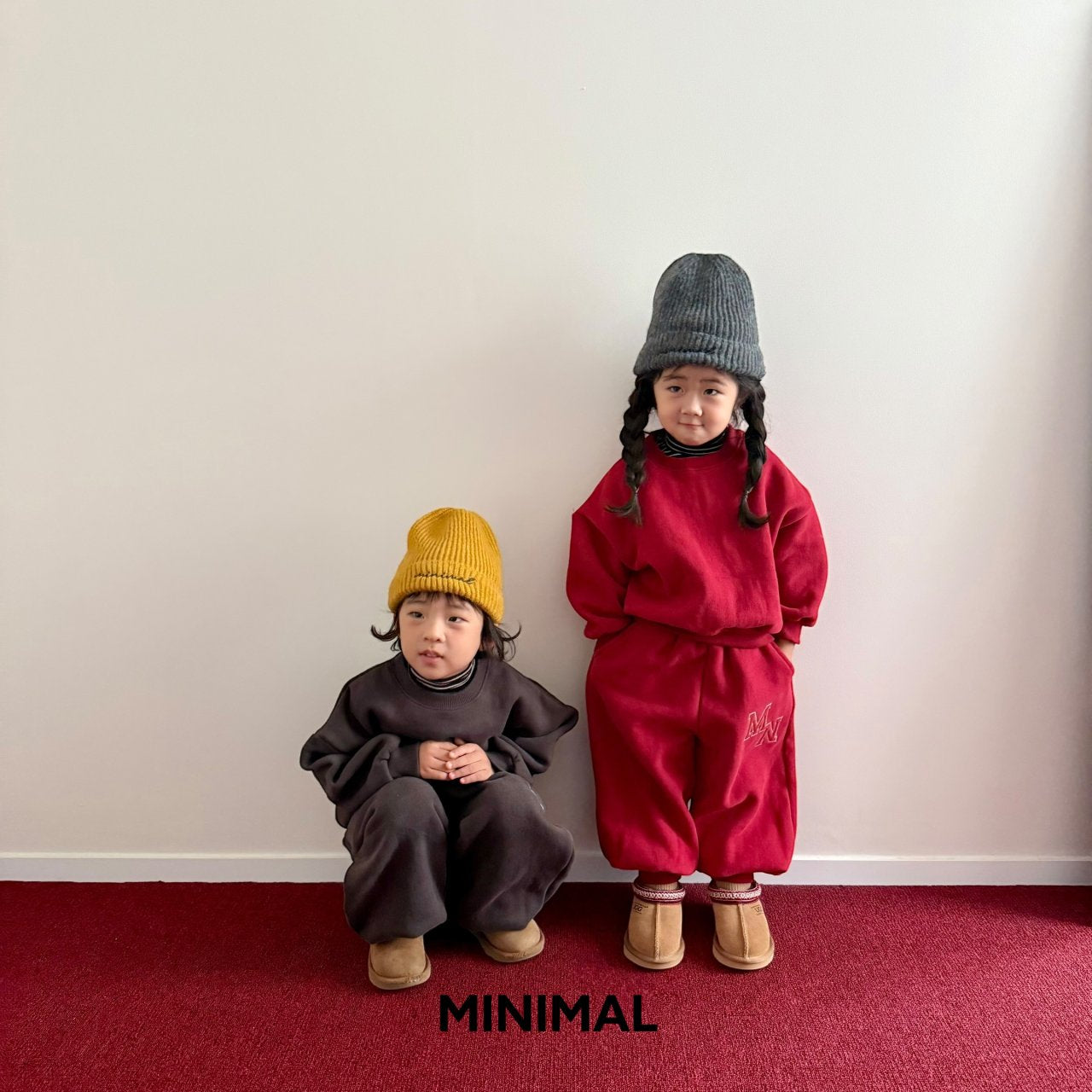 《予約》MN Embroidered Jogger Pants / MINIMAL（adutまで）