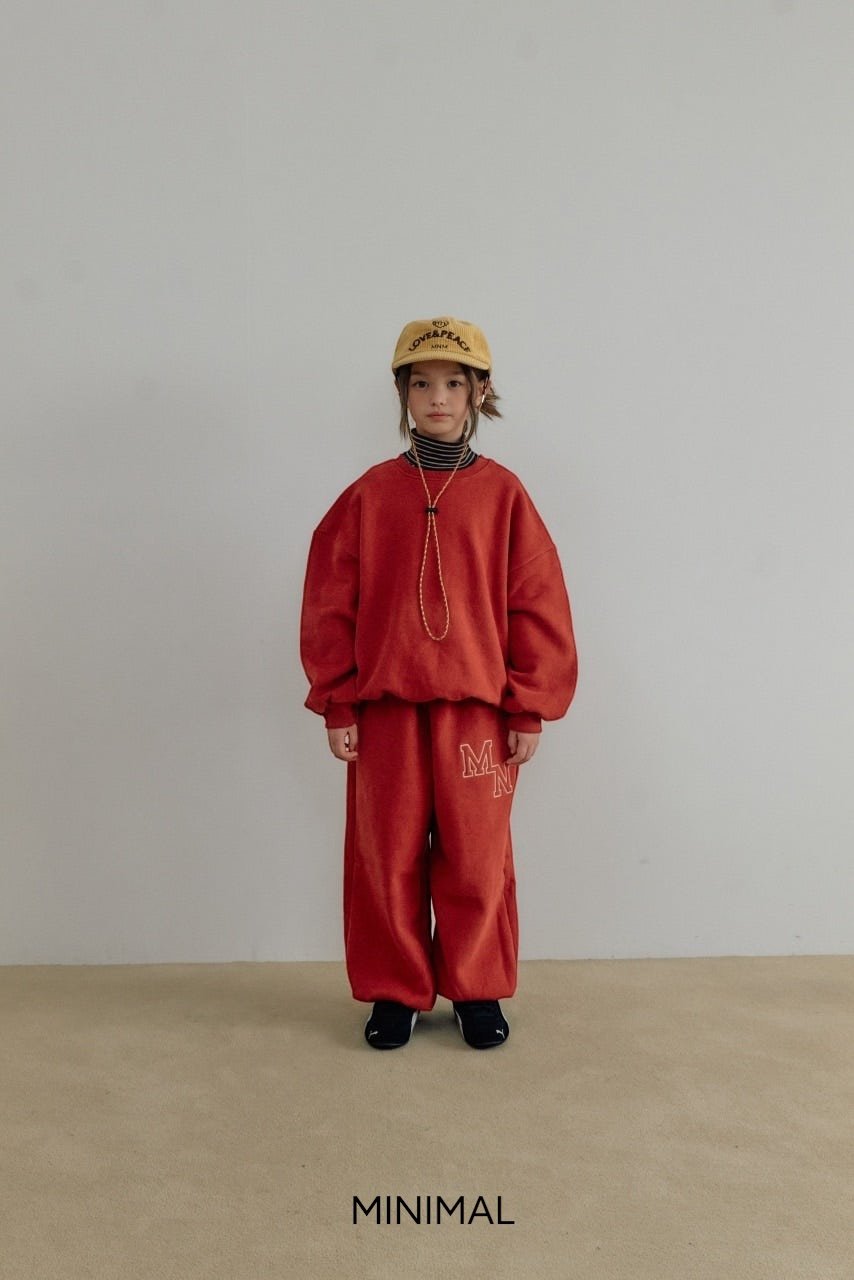 《予約》MN Embroidered Jogger Pants / MINIMAL（adutまで）