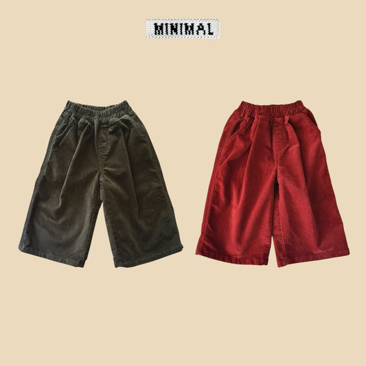 《予約》Deep Wide Pants / MINIMAL