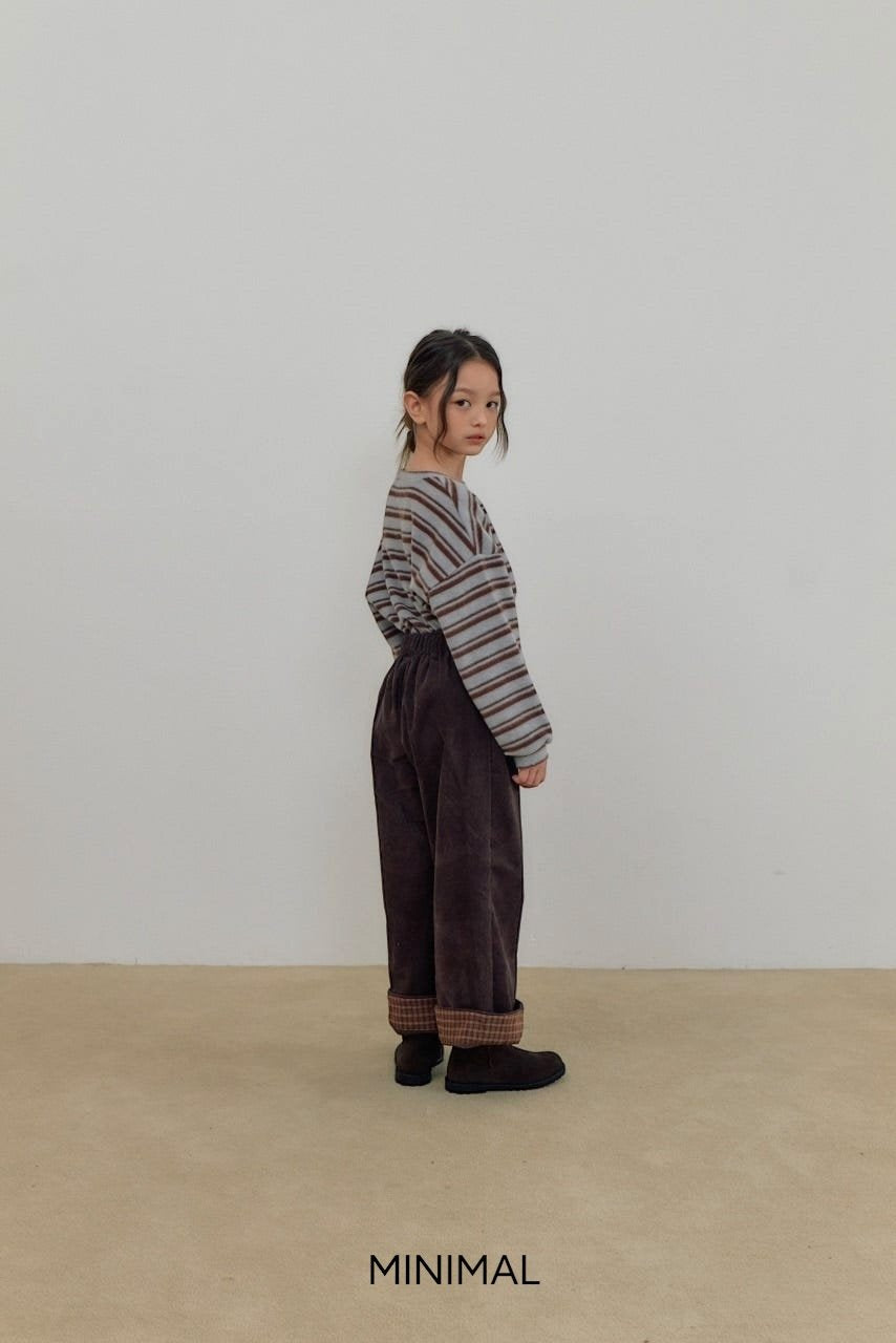 《予約》Bijo Corduroy Pants  / MINIMAL