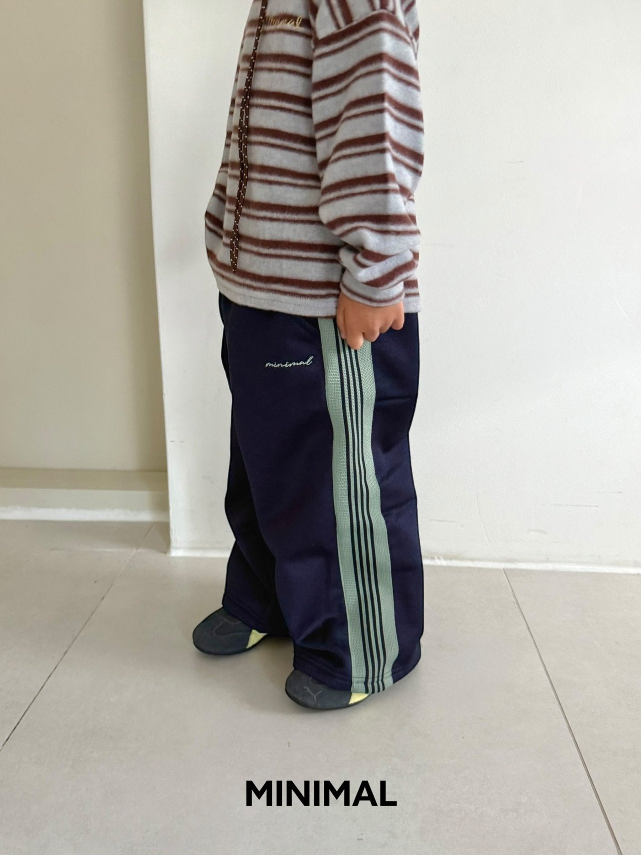 《予約》Line Track Pants / MINIMAL（adultまで）