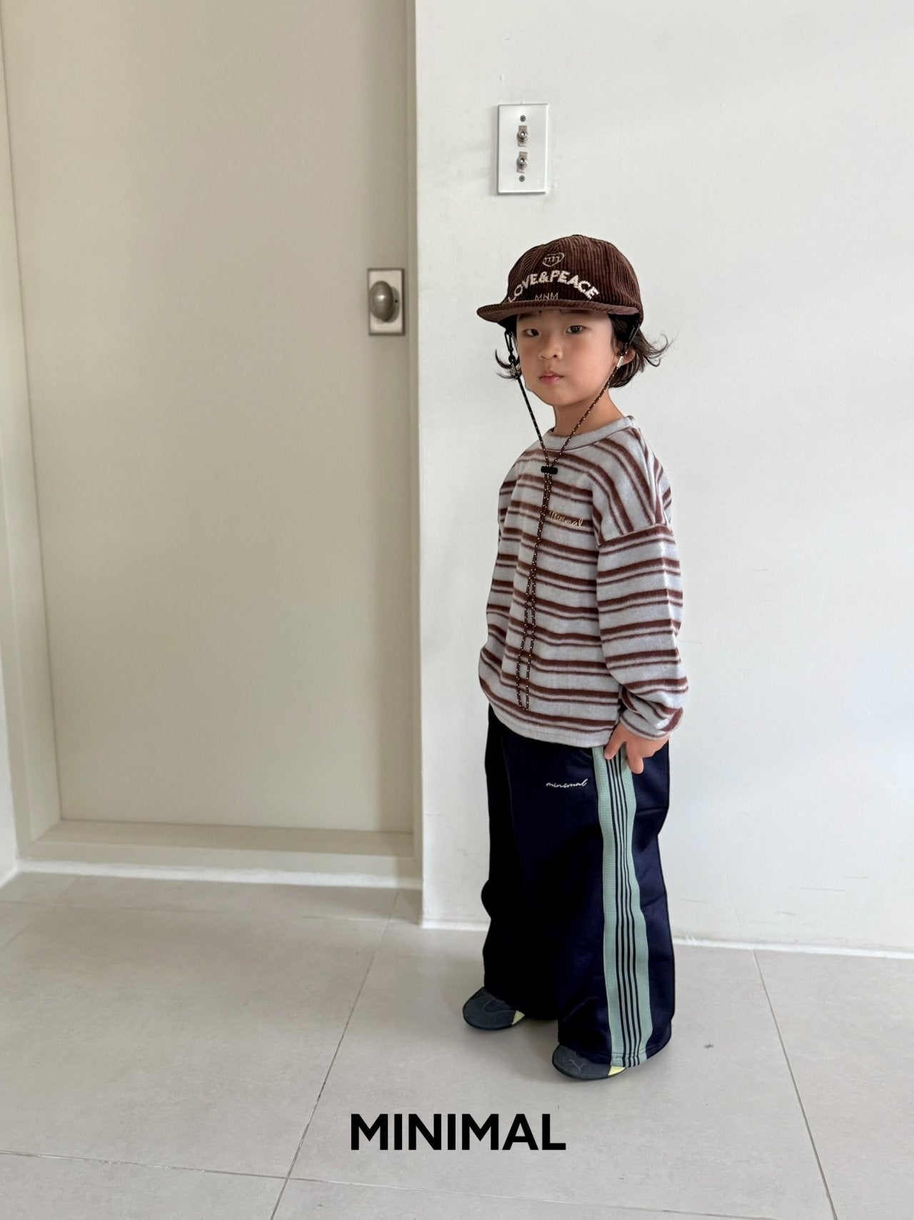 《予約》Line Track Pants / MINIMAL（adultまで）