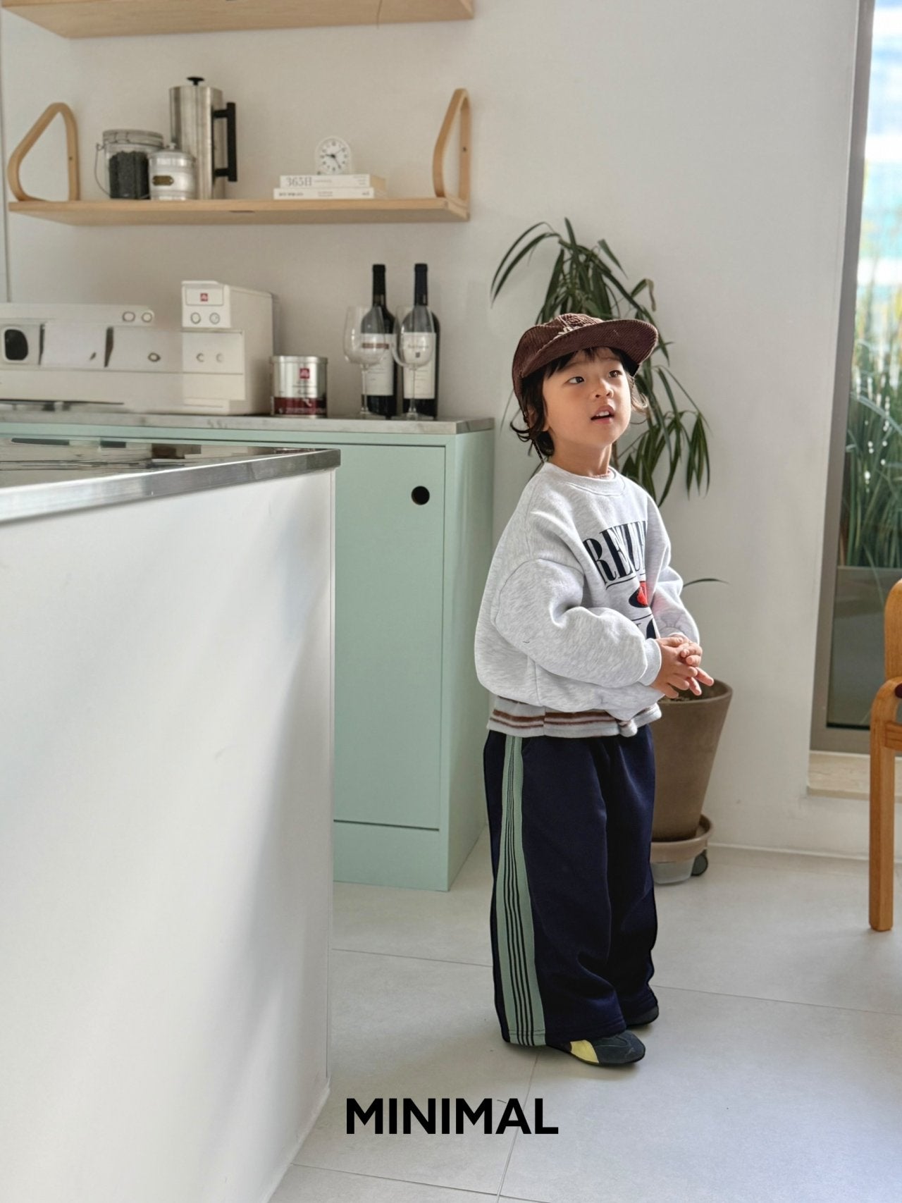 《予約》Line Track Pants / MINIMAL（adultまで）